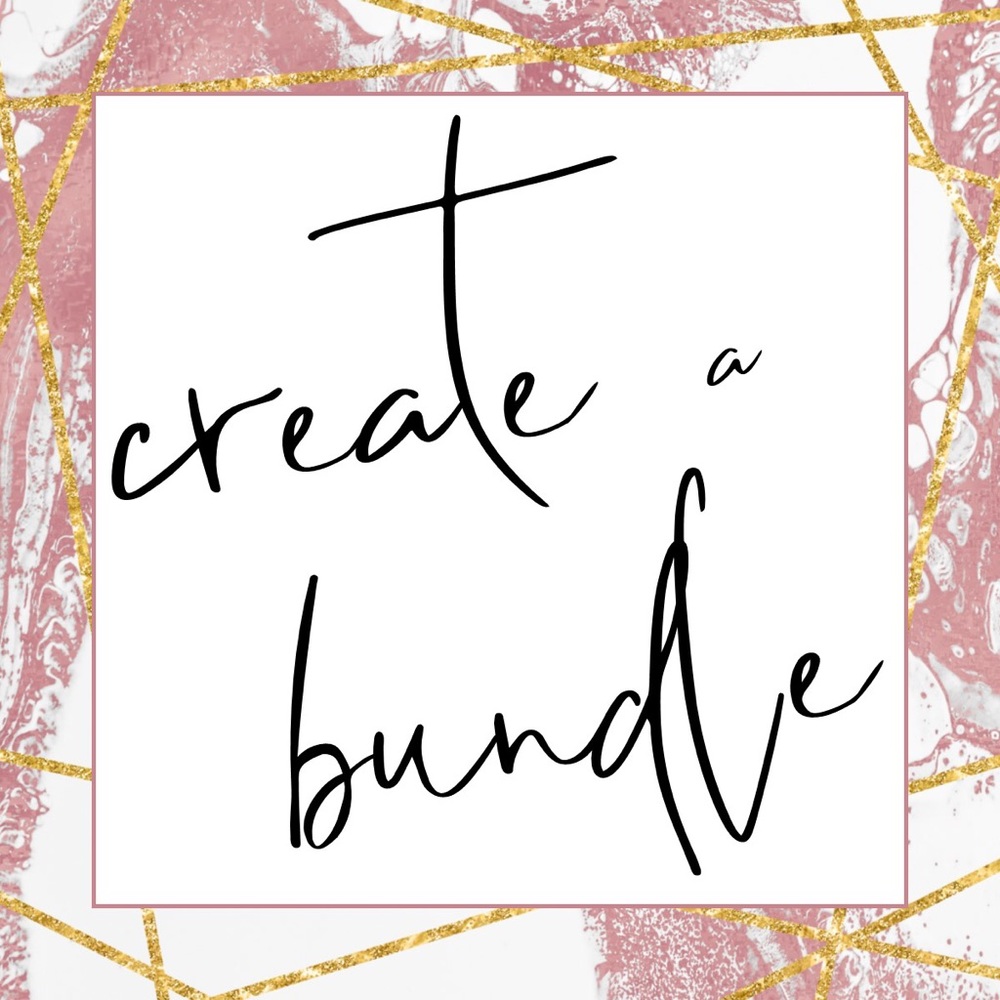 Create A Bundle & Receive 15% + Discount!